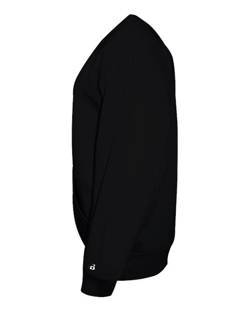 Badger 1252 Unisex Pocket Crewneck Sweatshirt