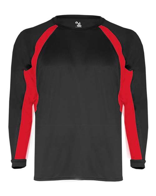 Badger 2154 Youth B-Core Hook Long Sleeve T-Shirt