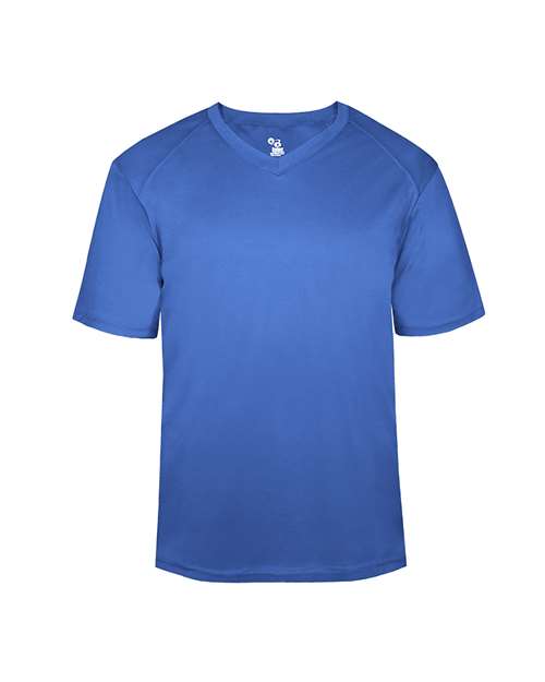 Badger 2162 Youth B-Core V-Neck T-Shirt