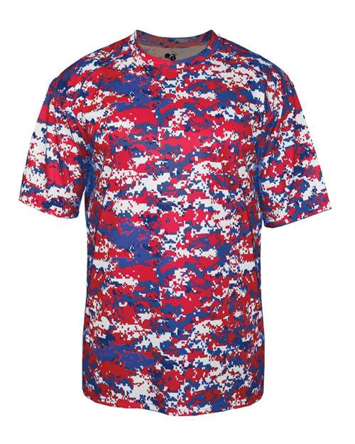 Badger 2180 Youth Digital Camo T-Shirt