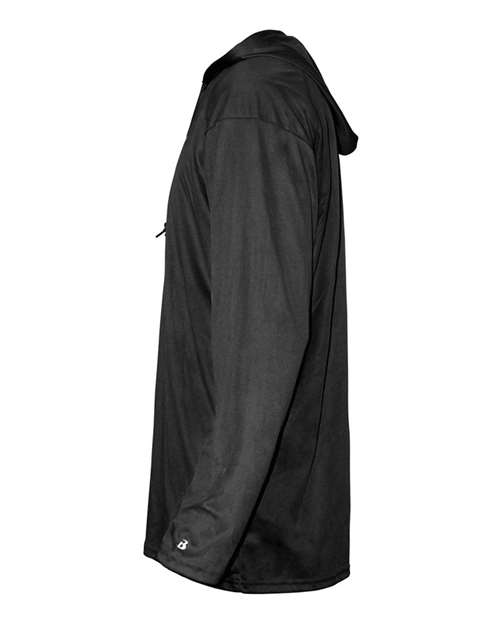 Badger 4105 Unisex B-Core Hooded Long Sleeve T-Shirt