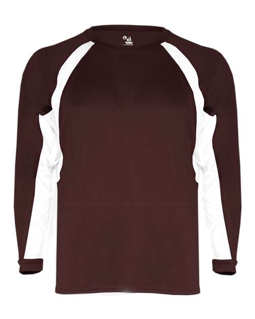 Badger 4154 Men's B-Core Hook Long Sleeve T-Shirt