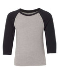 Next Level 3352 Youth CVC Three-Quarter Sleeve Raglan Tee