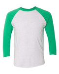 Next Level 6051 Unisex Triblend Three-Quarter Raglan Tee