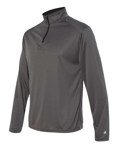 Badger 4102 Men's B-Core Quarter-Zip Pullover