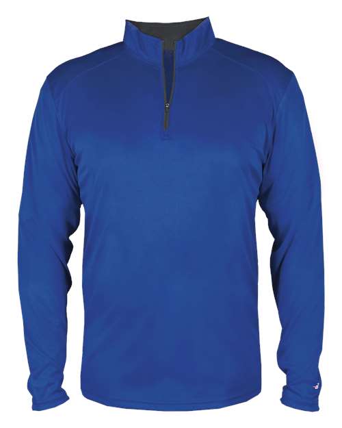 Badger 2102 Youth B-Core Quarter-Zip Pullover
