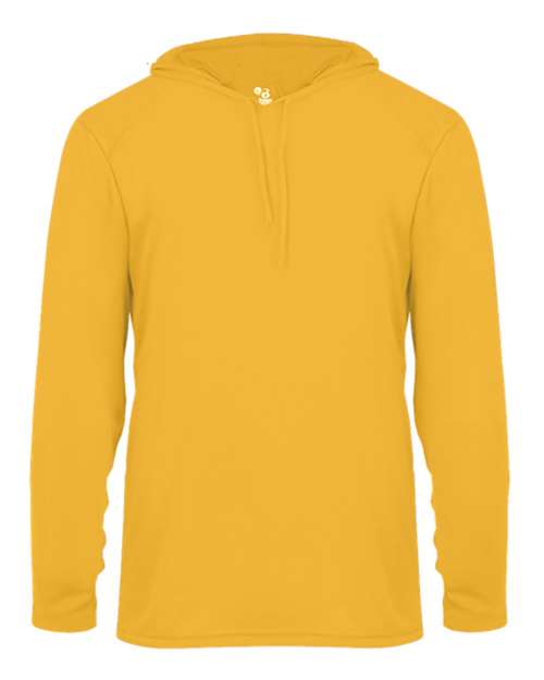 Badger 4105 Unisex B-Core Hooded Long Sleeve T-Shirt
