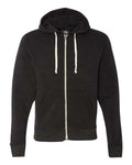 J. America 8872 Men's Triblend Full-Zip Hooded Sweatshirt