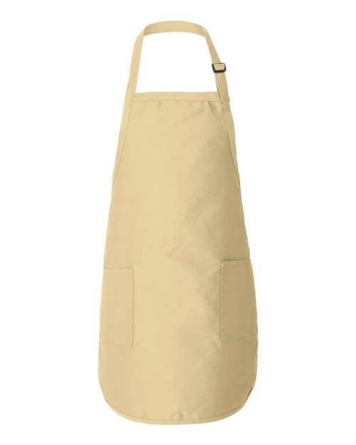 Q-Tees Q4350 Full-Length Apron with Pockets