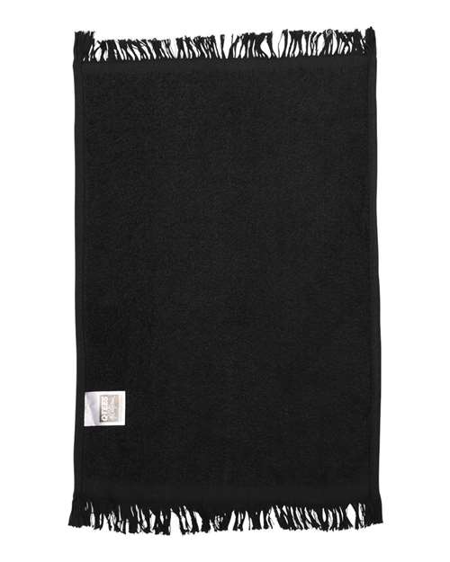 Q-Tees T100 Fringed Fingertip Towel