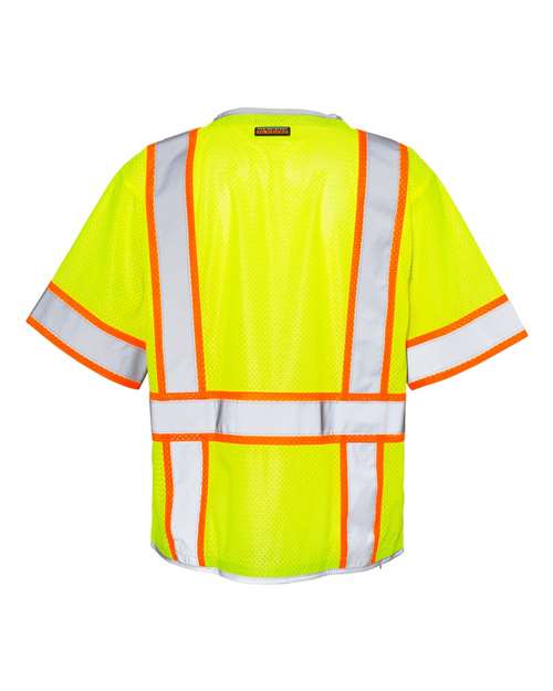 Kishigo 1550-1551 Unisex Premium Brilliant Series® Heavy Duty Class 3 Vest