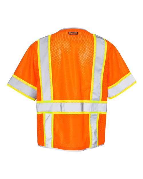 Kishigo 1550-1551 Unisex Premium Brilliant Series® Heavy Duty Class 3 Vest