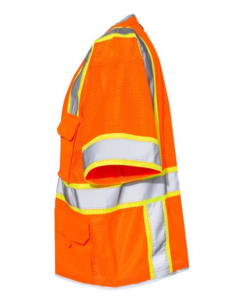 Kishigo 1550-1551 Unisex Premium Brilliant Series® Heavy Duty Class 3 Vest