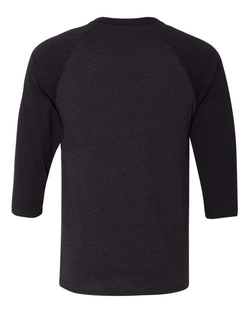 BELLA + CANVAS 3200 Unisex Three-Quarter Sleeve Baseball Tee