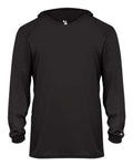 Badger 2105 Youth B-Core Hooded Long Sleeve T-Shirt