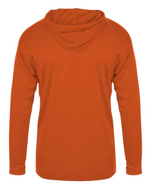 Badger 2105 Youth B-Core Hooded Long Sleeve T-Shirt