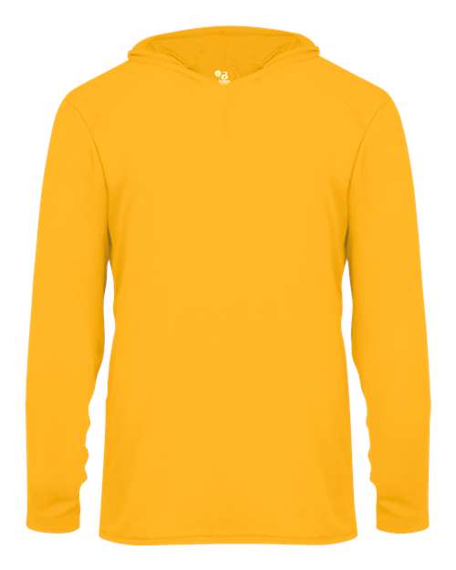 Badger 2105 Youth B-Core Hooded Long Sleeve T-Shirt