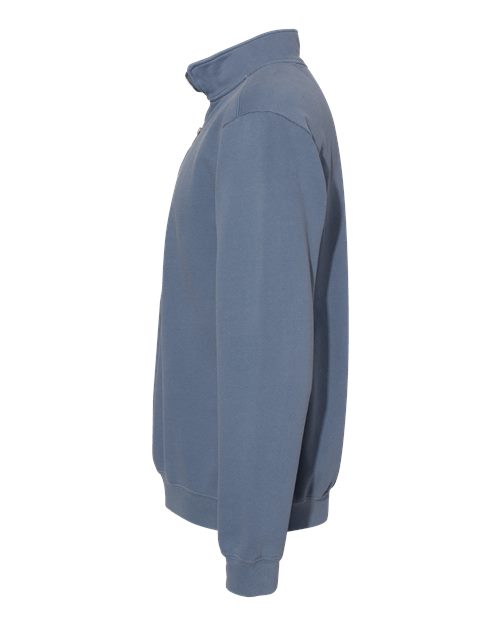 Comfort Colors 1580 Unisex Garment-Dyed Quarter-Zip Sweatshirt