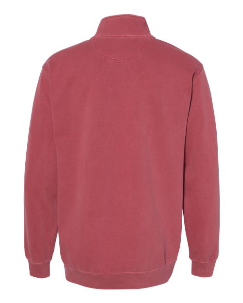 Comfort Colors 1580 Unisex Garment-Dyed Quarter-Zip Sweatshirt