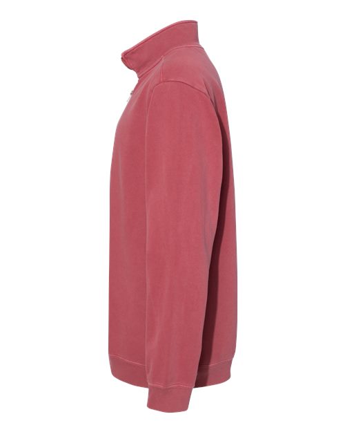 Comfort Colors 1580 Unisex Garment-Dyed Quarter-Zip Sweatshirt