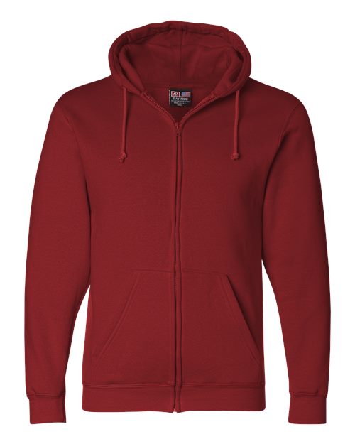 Bayside 900 Unisex USA-Made Full-Zip Hooded Sweatshirt
