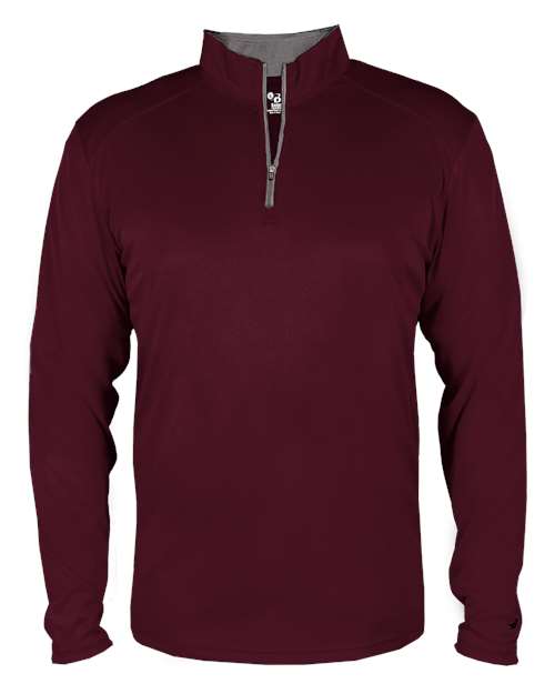 Badger 2102 Youth B-Core Quarter-Zip Pullover