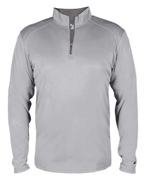 Badger 2102 Youth B-Core Quarter-Zip Pullover