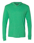Next Level 6021 Unisex Triblend Hooded Long Sleeve Pullover Tee