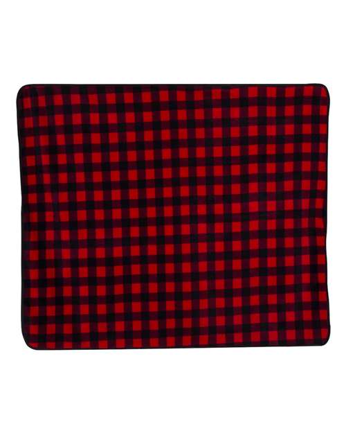 Alpine Fleece 8702 Polyester/Nylon Patterned Picnic Blanket