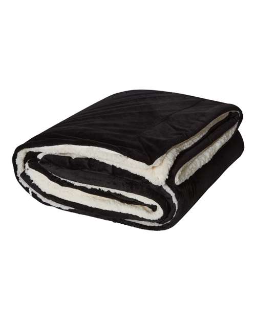Alpine Fleece 8726 Oversized Mink Sherpa Blanket
