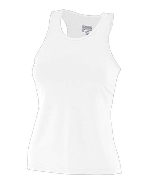 Augusta Sportswear 1203 Girls' Solid Racerback Tank Top
