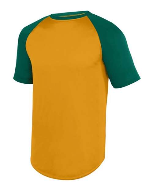 Augusta Sportswear 1508 Unisex Wicking Short Sleeve Baseball Jersey