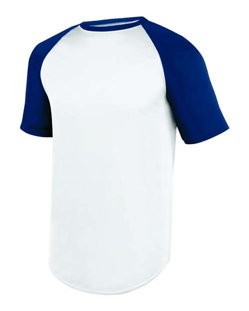 Augusta Sportswear 1508 Unisex Wicking Short Sleeve Baseball Jersey