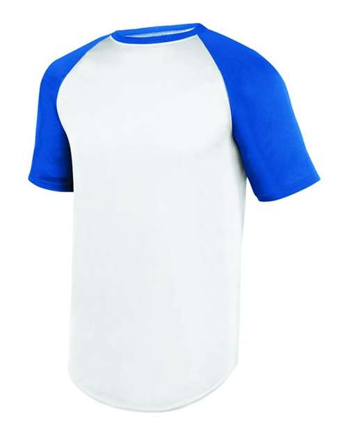 Augusta Sportswear 1508 Unisex Wicking Short Sleeve Baseball Jersey
