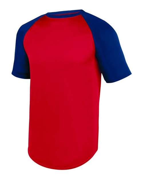 Augusta Sportswear 1508 Unisex Wicking Short Sleeve Baseball Jersey