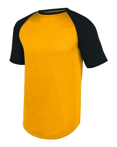 Augusta Sportswear 1509 Youth Wicking Short Sleeve Baseball Jersey