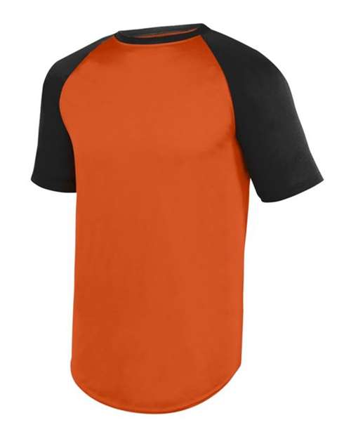 Augusta Sportswear 1509 Youth Wicking Short Sleeve Baseball Jersey