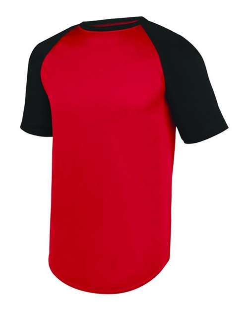 Augusta Sportswear 1509 Youth Wicking Short Sleeve Baseball Jersey