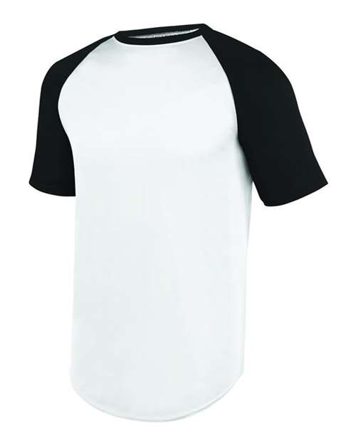 Augusta Sportswear 1509 Youth Wicking Short Sleeve Baseball Jersey
