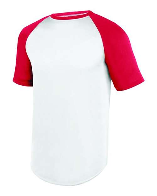 Augusta Sportswear 1509 Youth Wicking Short Sleeve Baseball Jersey