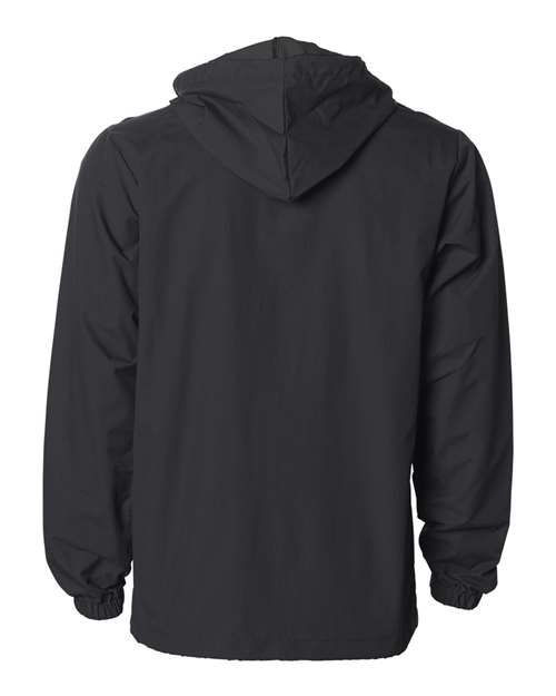 Independent Trading Co. EXP95NB Men's Water-Resistant Hooded Windbreaker
