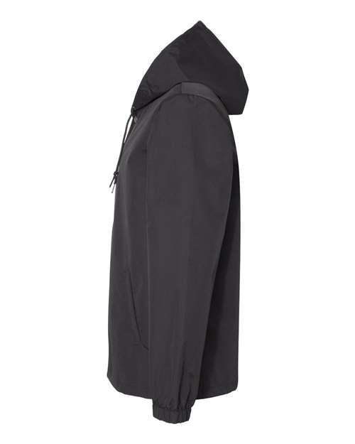 Independent Trading Co. EXP95NB Men's Water-Resistant Hooded Windbreaker