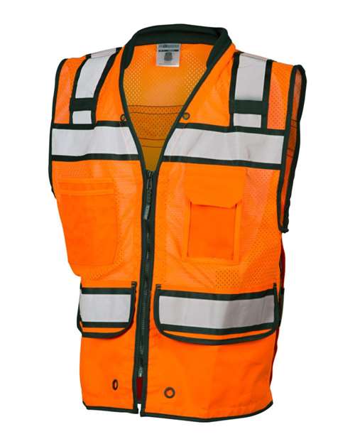 Kishigo S5004-5005 Unisex High-Performance Surveyors Vest