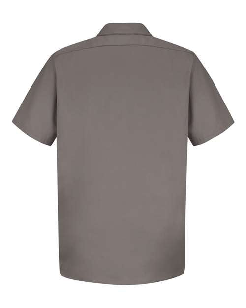 Red Kap SC40T Men's Tall Cotton Short Sleeve Uniform Shirt