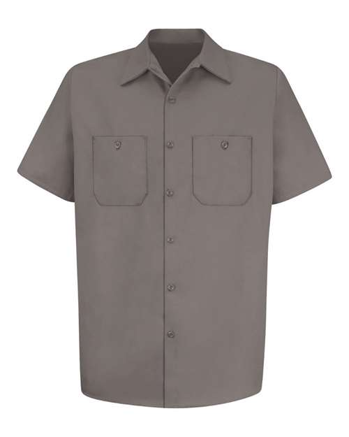 Red Kap SC40T Men's Tall Cotton Short Sleeve Uniform Shirt