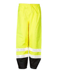 Kishigo RWP100-101 Unisex Storm Stopper Pro Rainwear Pants