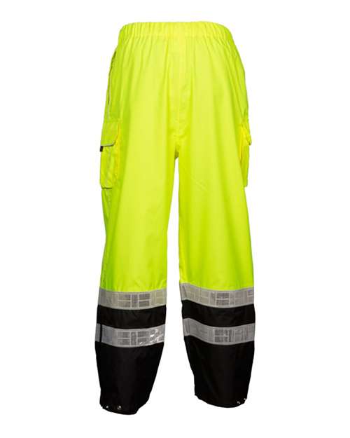 Kishigo RWP106-107 Unisex Premium Black Series® Rainwear Pants