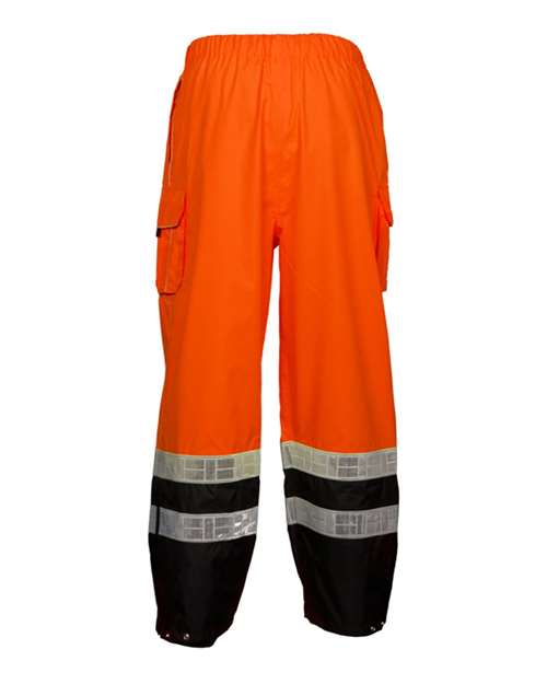 Kishigo RWP106-107 Unisex Premium Black Series® Rainwear Pants