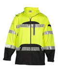 Kishigo RWJ106-107 Unisex Premium Black Series® Rainwear Jacket