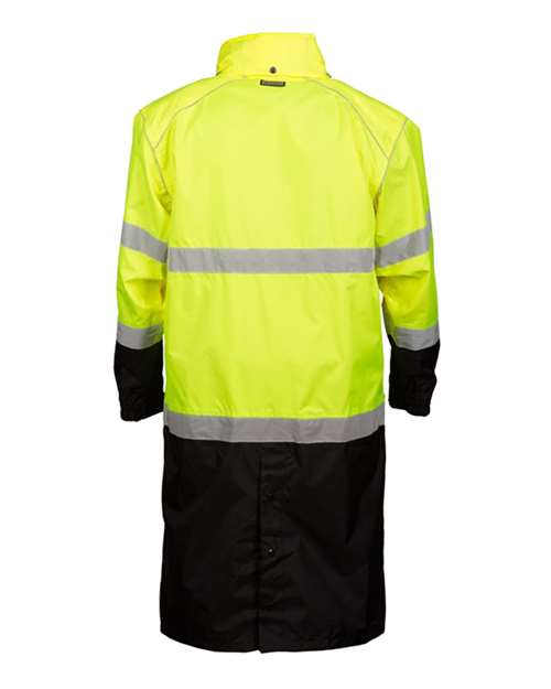 Kishigo RWJ108-109 Unisex Premium Brilliant Series® Long Rain Coat